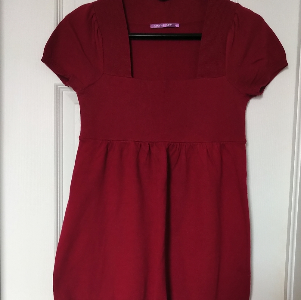 Square Neck Sweater top